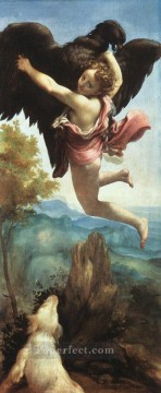 Ganímedes Manierismo renacentista Antonio da Correggio Pinturas al óleo